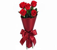 Букет 5 Красных роз Эдлесс Лав в Надвоицах