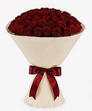 Букет 101 Бордовая роза Блэк Бакарра в Надвоицах