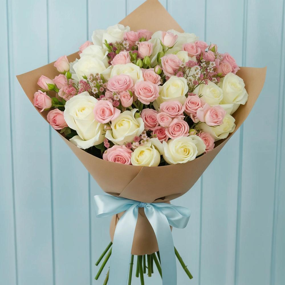 Букет цветов из: Розы в Надвоицах