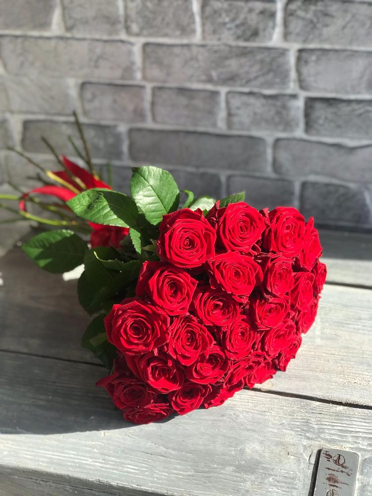 Букет Красные розы Фридом в Надвоицах
