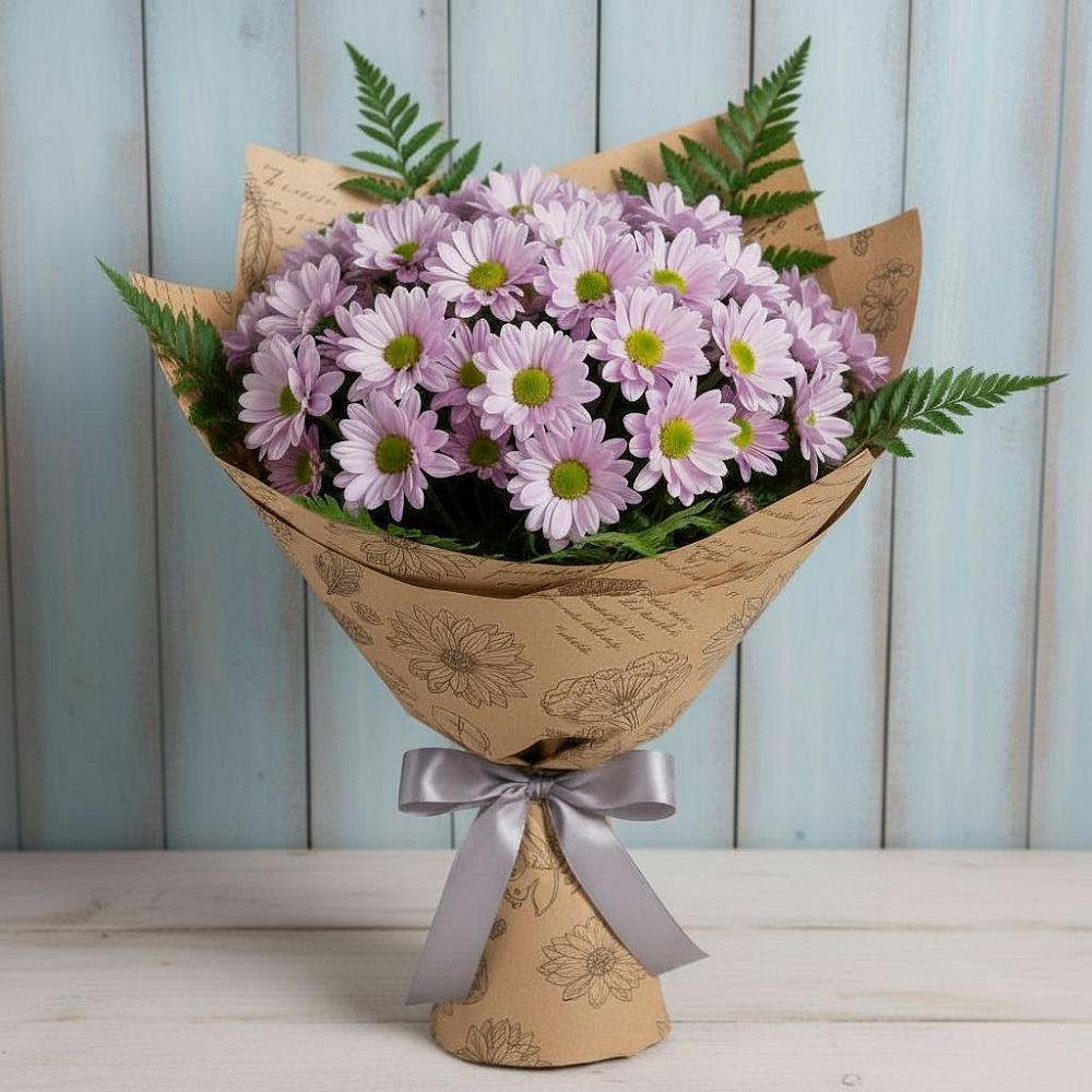 Букет цветов из: Хризантемы в Надвоицах