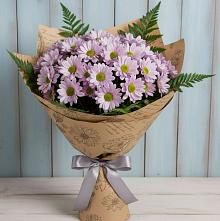 Букет цветов из:  Хризантемы #REPLACE_PRED# Надвоицах