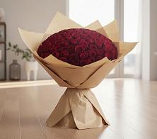 Букет 101 Красная роза в Надвоицах