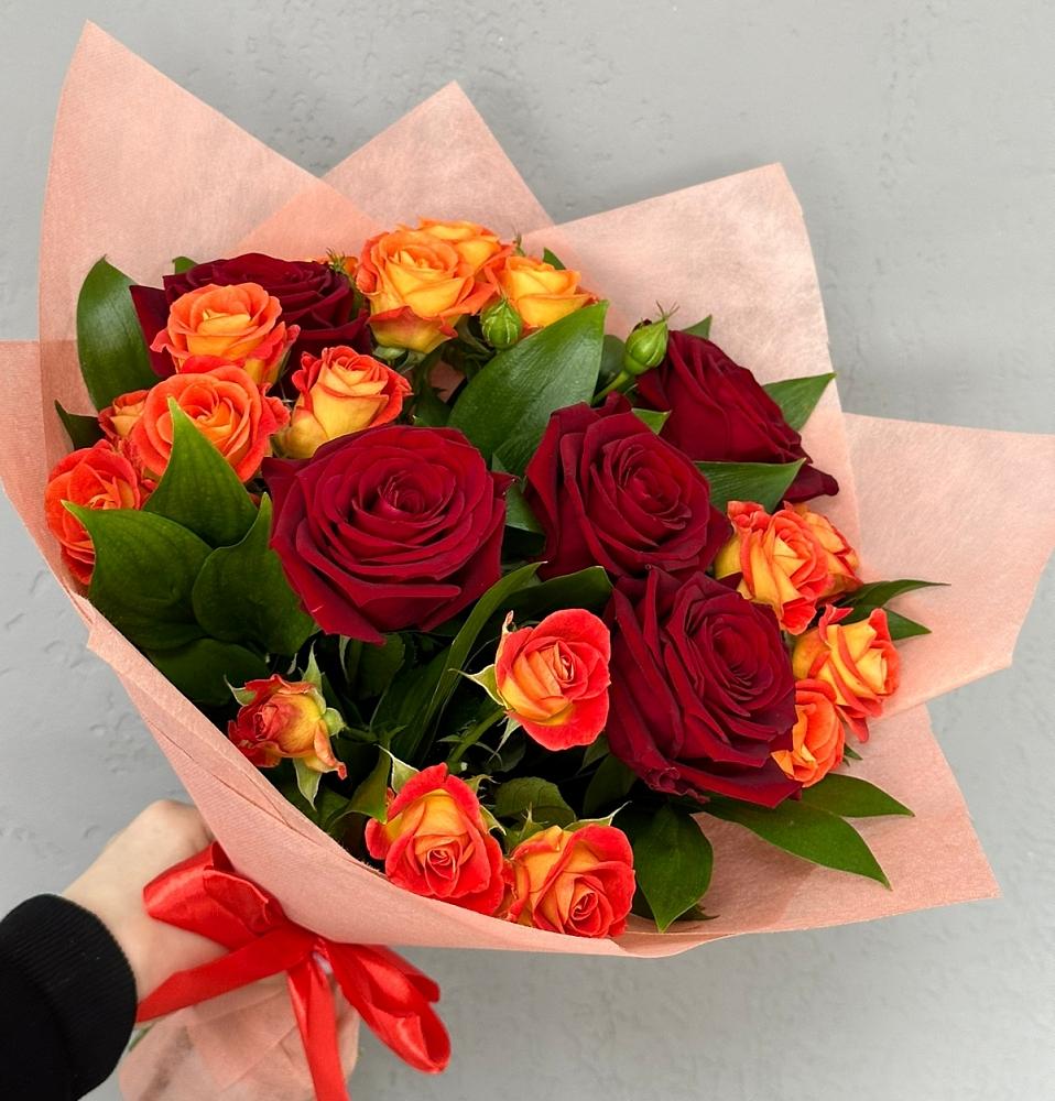 Букет Любовь и восторг в Надвоицах