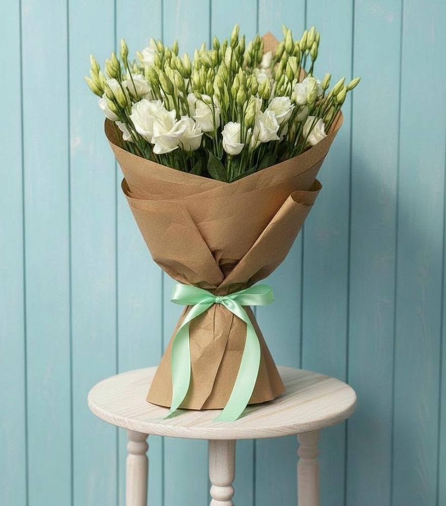 Букет цветов из: Лизиантусы в Надвоицах