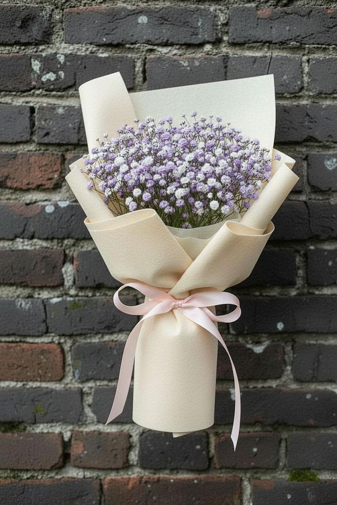 Букет цветов из: Гипсофила в Надвоицах