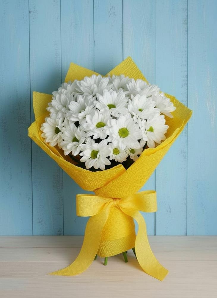 Букет цветов из: Хризантемы в Надвоицах