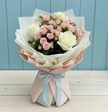 Букет цветов из:  Розы в Надвоицах