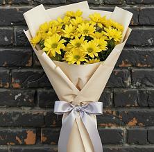 Букет цветов из:  Хризантемы в Надвоицах