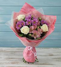 Букет цветов из:  Герберы в Надвоицах