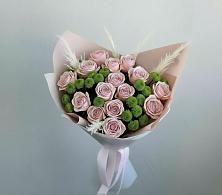Букет цветов из:  Розы и Хризантемы в Надвоицах