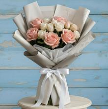 Букет цветов из:  Розы в Надвоицах
