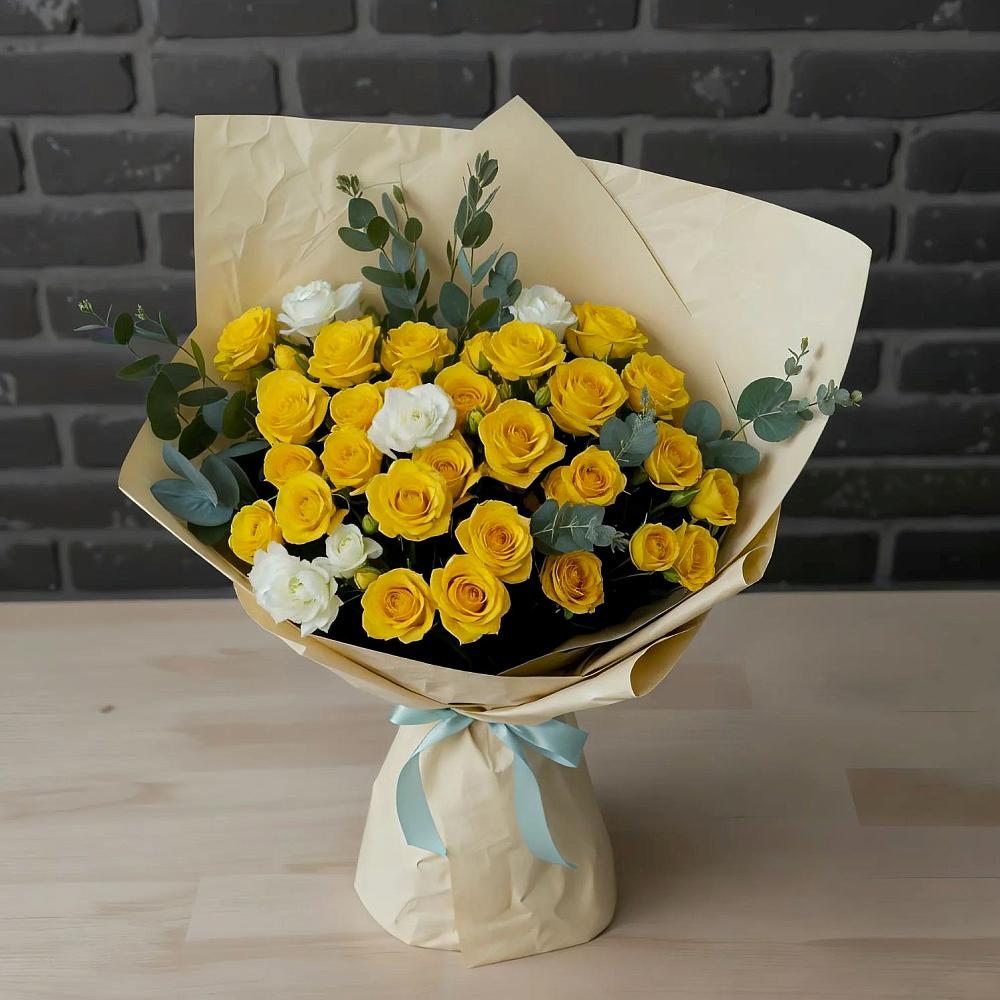 Букет цветов из: Розы в Надвоицах