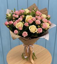 Букет цветов из:  Розы в Надвоицах