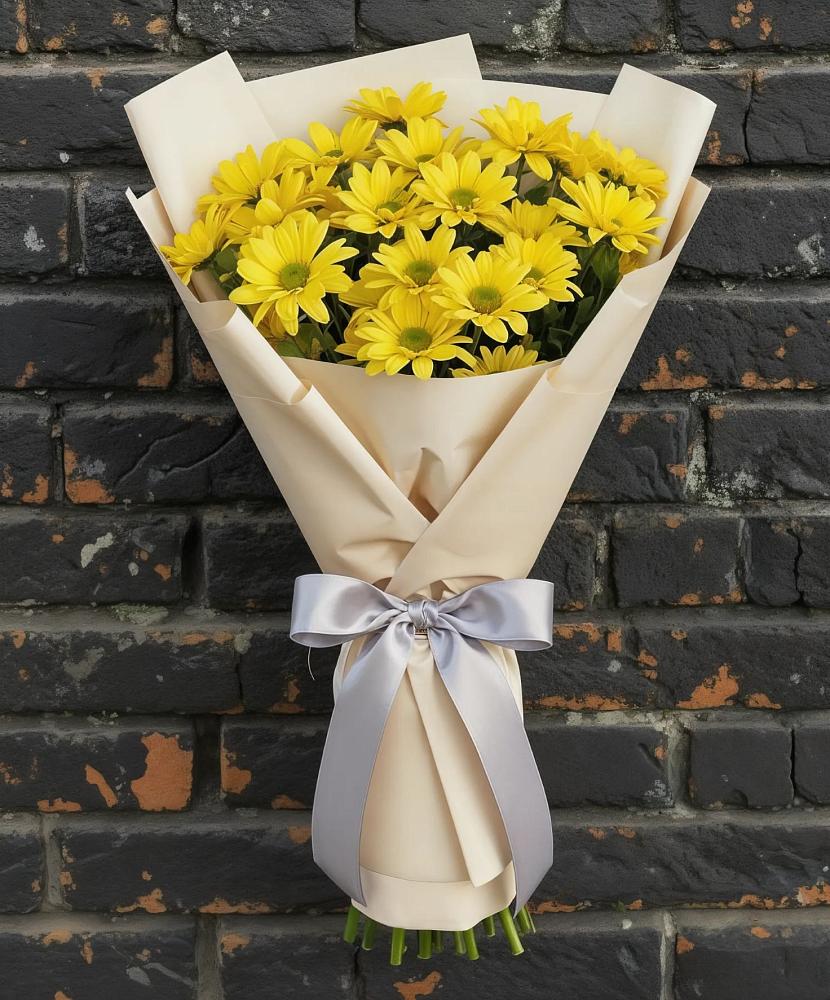 Букет цветов из: Хризантемы в Надвоицах