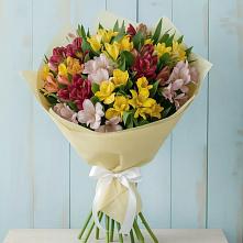 Букет цветов из:  Альстромерии в Надвоицах