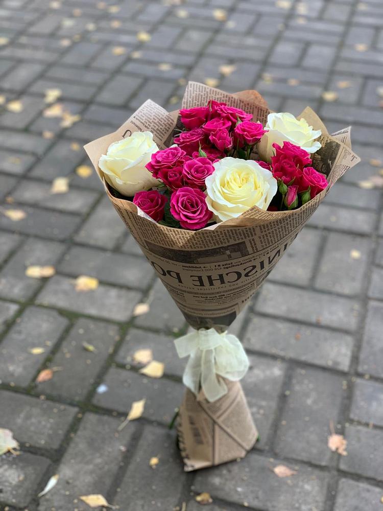 Букет цветов из: Розы в Надвоицах