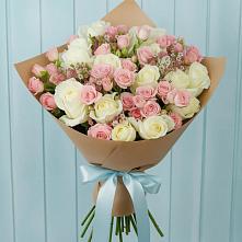 Букет цветов из:  Розы в Надвоицах